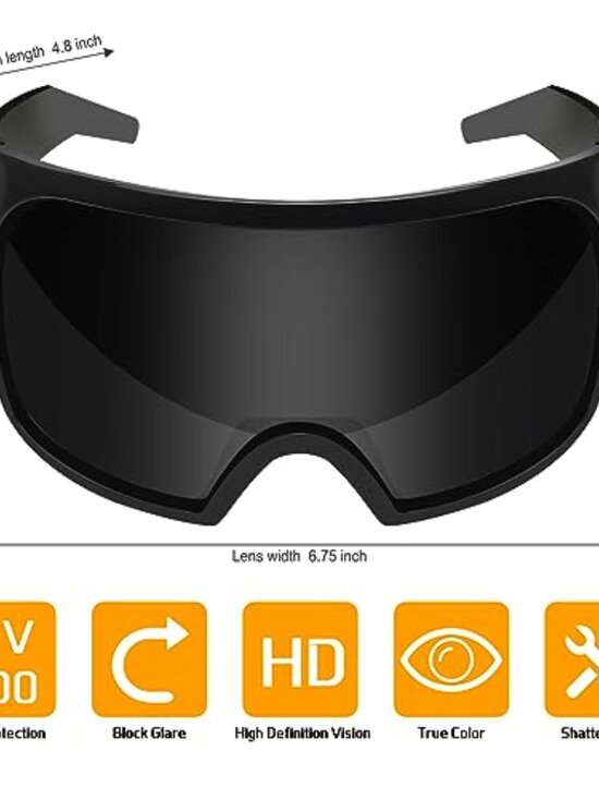 BRAND NEW Oversized Wrap Around Sunglasses for Women Men main image 4